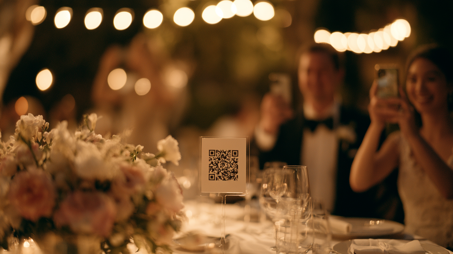 Como fazer os convidados tirarem (e enviarem) fotos no casamento