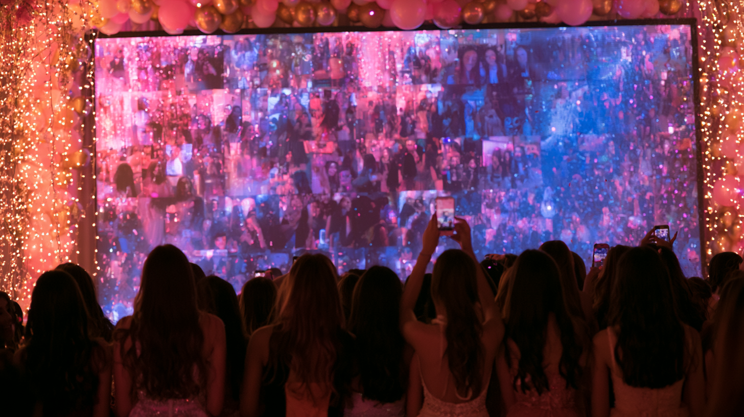 Painel de fotos para festa de 15 anos: ideias e como montar